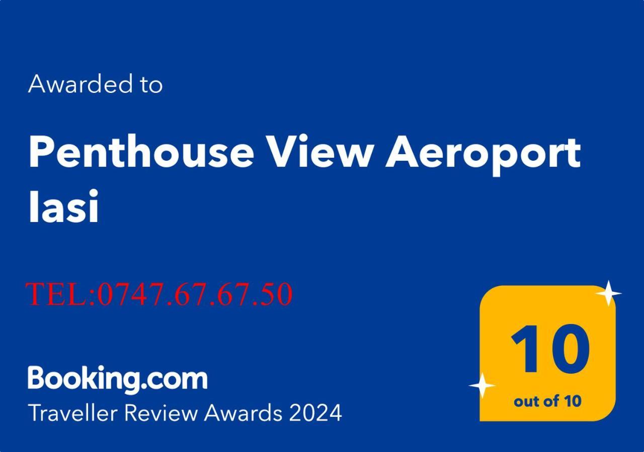 Penthouse View Aeroport Iasi 2 Apartman Kültér fotó